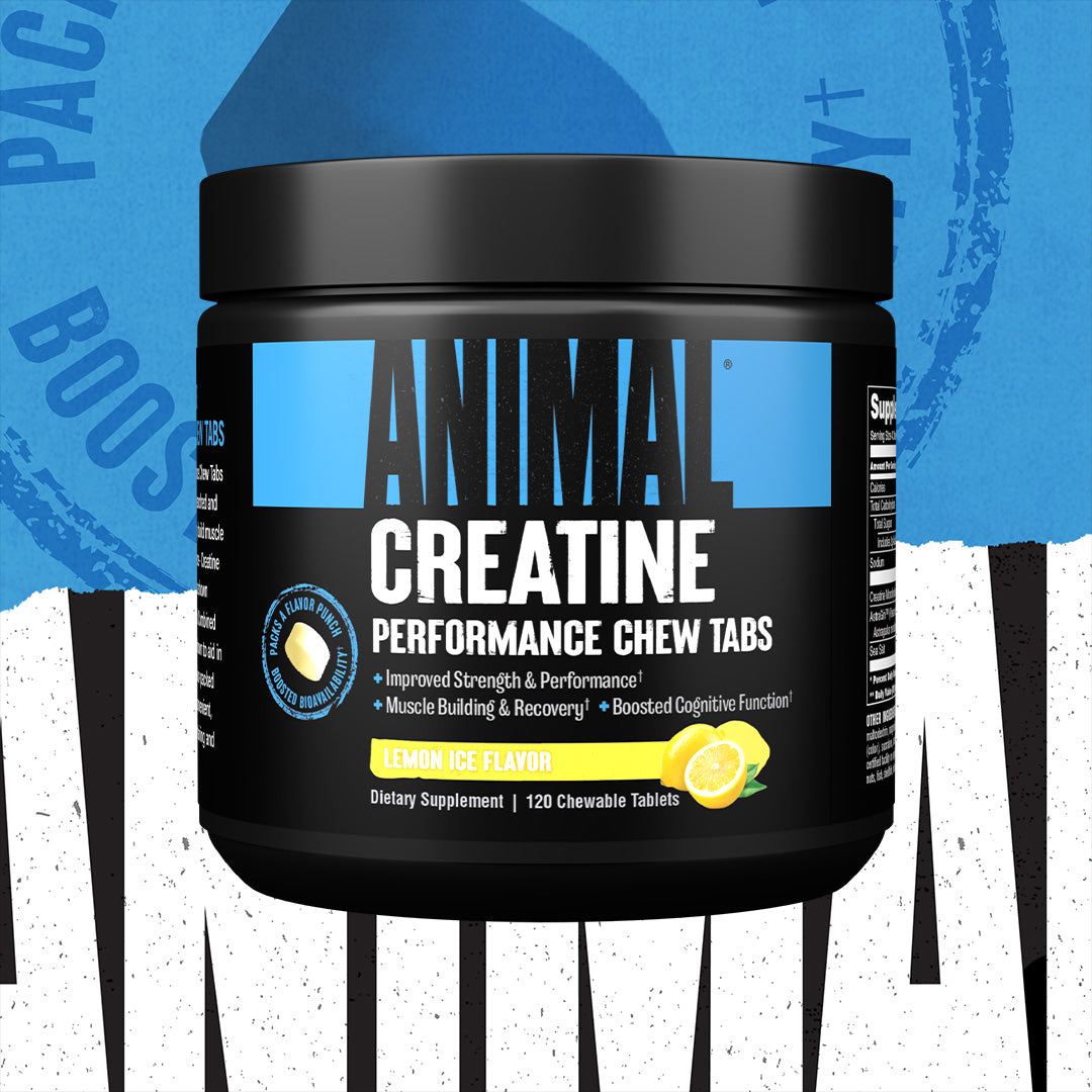 Animal Creatine - Performance Chews 120 tablets