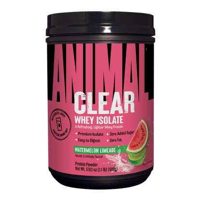 Animal Clear Whey Protein - 1.1lbs