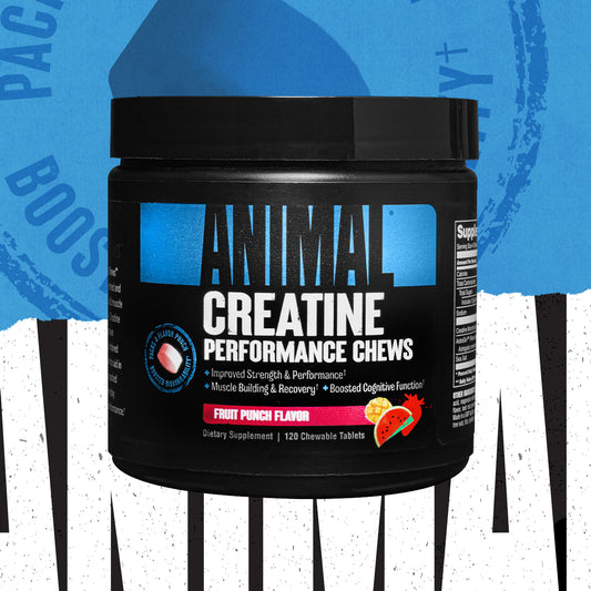 Animal Creatine - Performance Chews 120 tablets