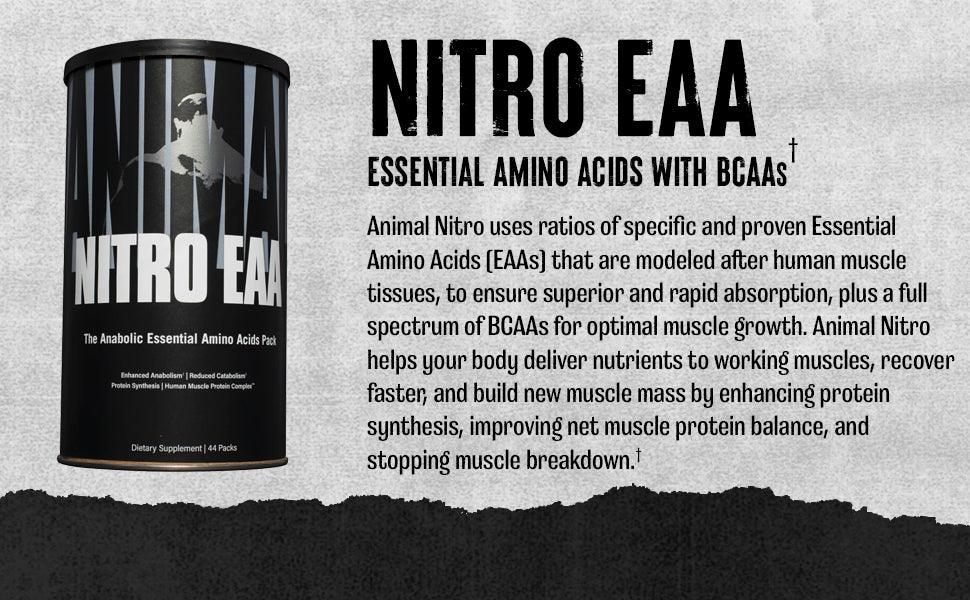 Animal Nitro EAA - 44 pill pack