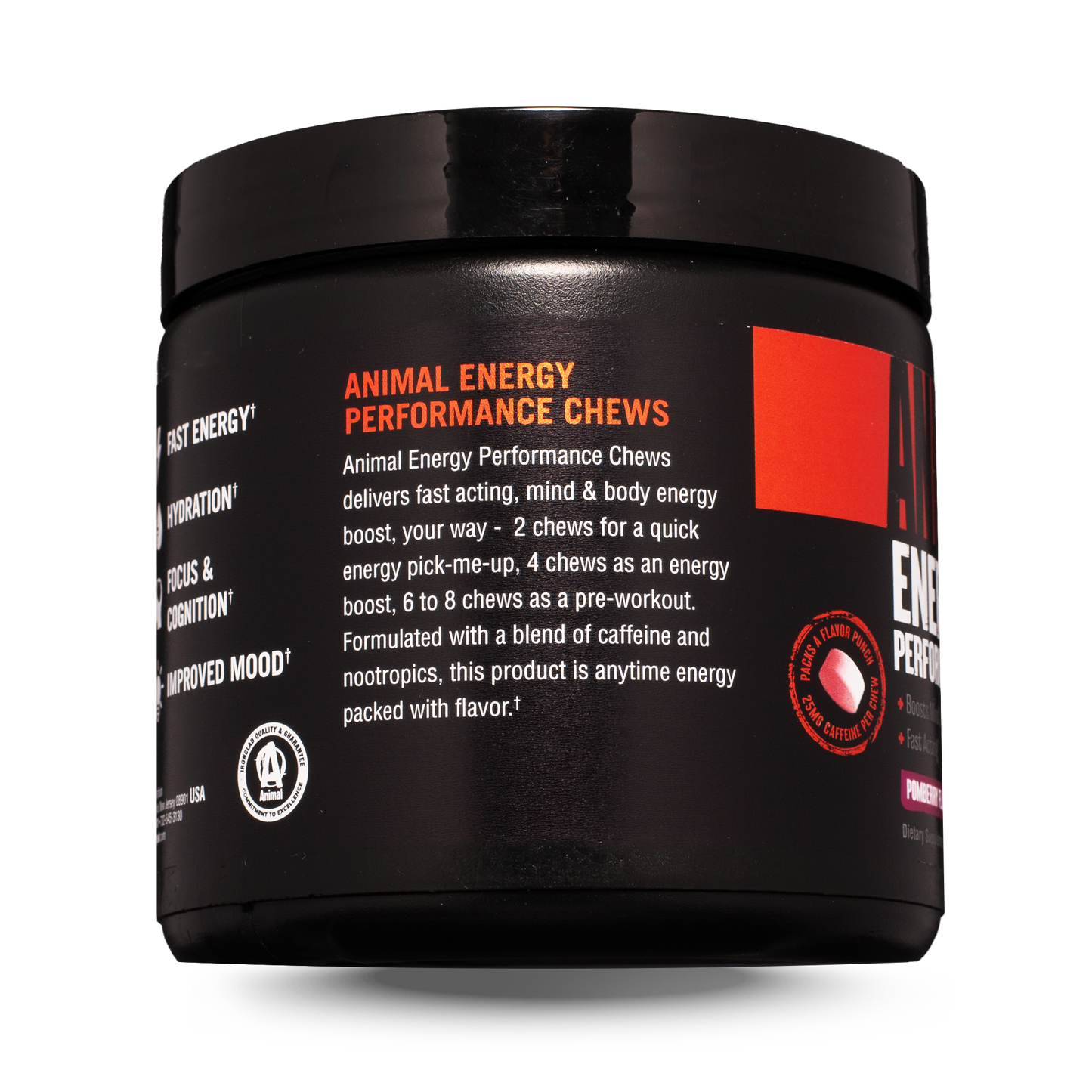 Animal Energy Performance Chews - 120 Chews