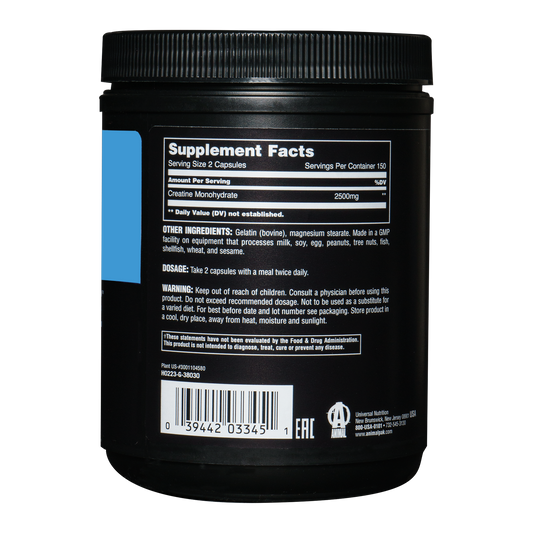 Animal Creatine - 300 capsules