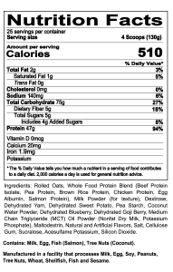 MRE Meal Replacement